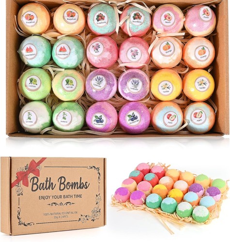 Badebomben geschenkset 24er - badebomben,