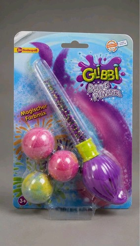 Glibbi badepinsel badekugeln - badepinsel,