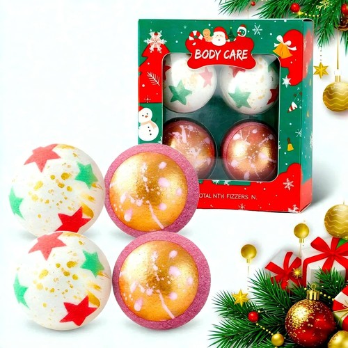 Badebomben geschenkset 4er - badebomben,