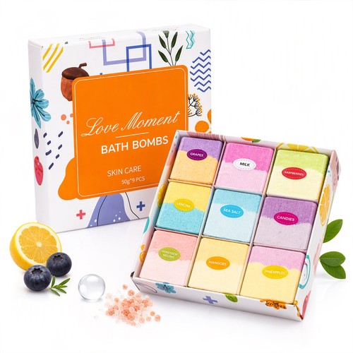 Badekugeln geschenkset - badekugeln,