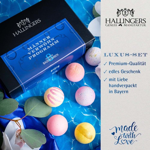 Badebomben geschenk set - badebomben, geschenk-set