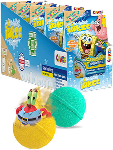 Inkee spongebob badebomben - 5x,