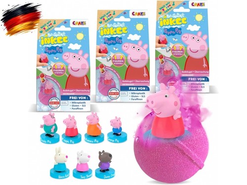 Peppa pig badekugeln kinder - pig,