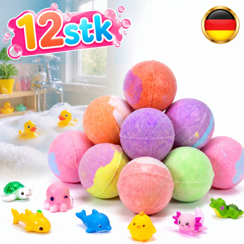12er set badebomben - set, mit