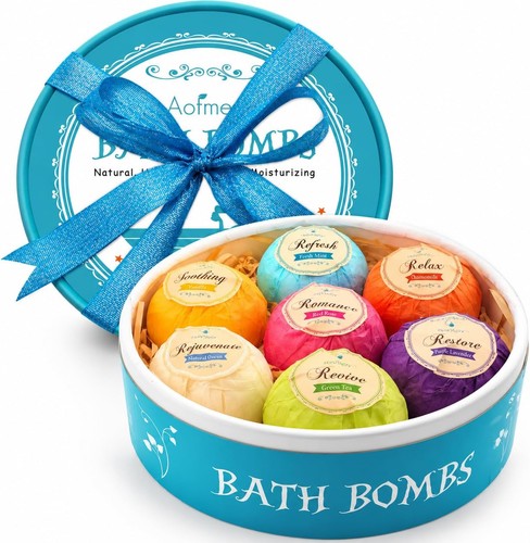 Badebomben geschenkset 7pcs - badebomben,