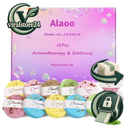 Badekugeln geschenkset - badekugeln, 12