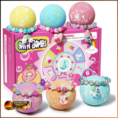 Badekugeln einhorn mit - badekugeln,