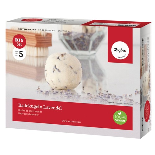 Seifenset badekugeln lavendel - badekugeln,