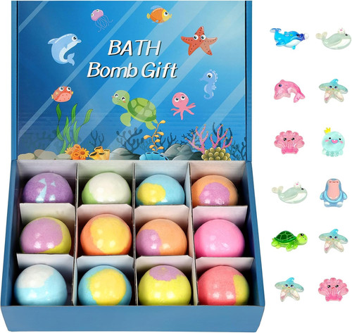 12x badekugeln badebomben mit - badebomben,
