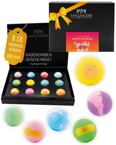 Badebomben geschenk set - geschenk-set, 12