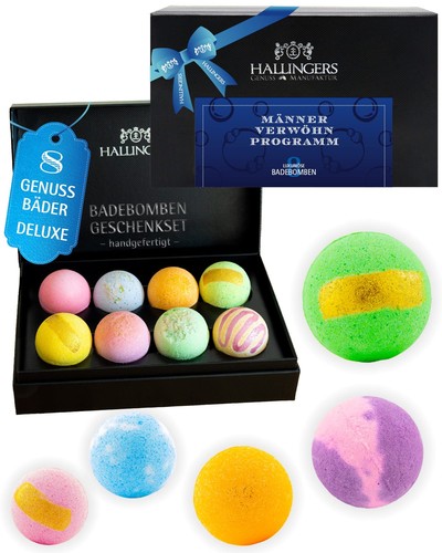 Badebomben geschenk set - badebomben, 8