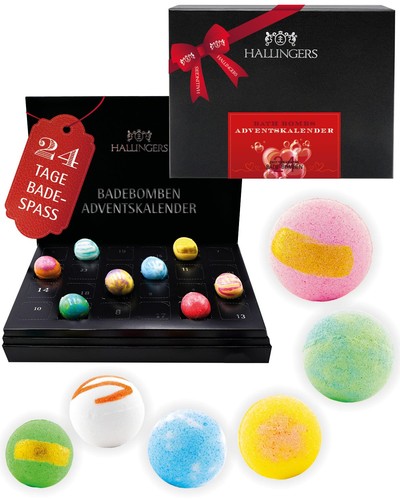 Badebomben adventskalender - badebomben, 24